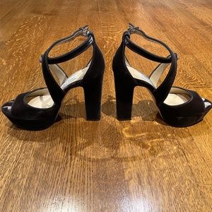 Jimmy Choo Velvet heels-Size 37.5- Joyce -Moka color